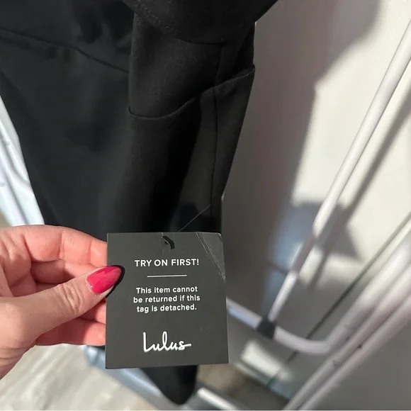 Lulu’s Black Bodycon Midi Dress - Picture 4 of 6